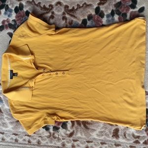 Talbots Yellow Short Sleeve Tee